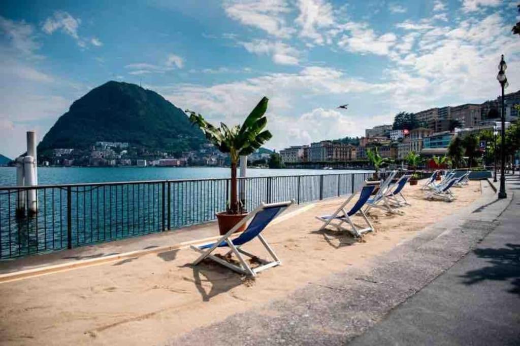 Apartamento Urban Flat Lugano Exterior foto